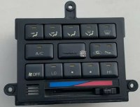 A/C Heater Control Unit in Dash 91-97 - Used