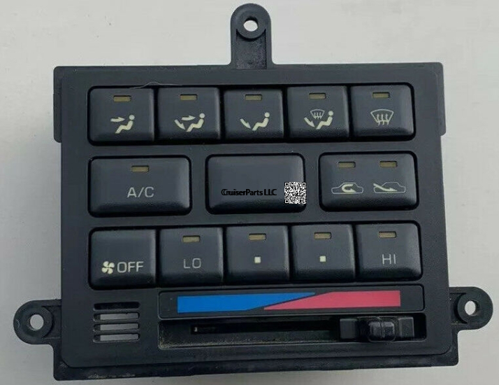 A/C Heater Control Unit in Dash 91-97 - Used