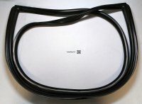 Windshield Rubber Weatherstrip for 90-97 80 series w/chrome