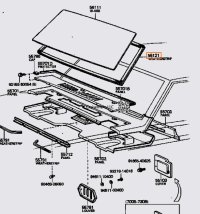 FJ55 Windshield Weatherstrip Windshield rubber ALL