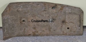 Front Floor Heat Shield No. 2 Left 88-90