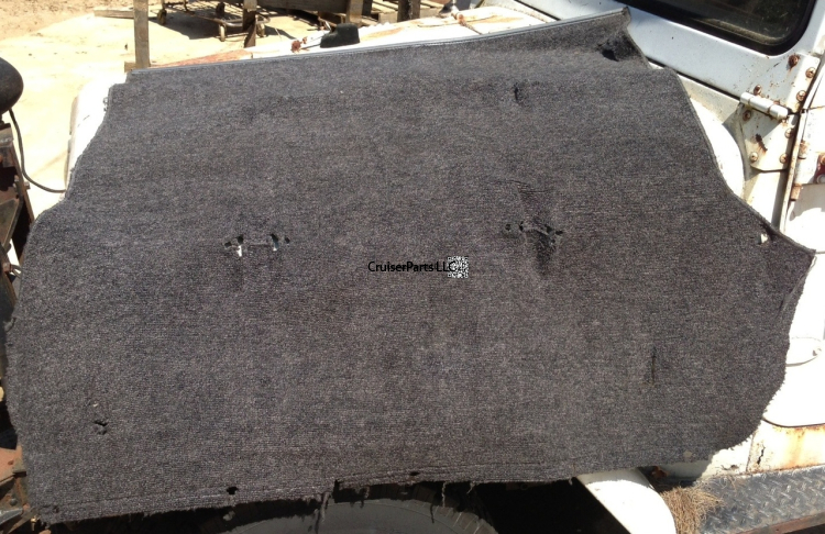 Cargo Carpet W/3rd Row Grey 91-92