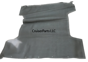 Rear Cargo Vinyl Floor Mat Gray Troopy Type LWB HZJ75 HZJ78