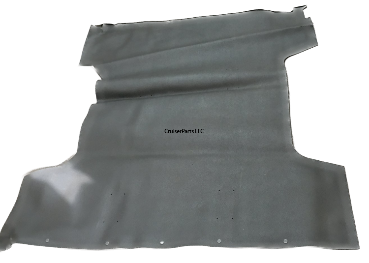 Rear Cargo Vinyl Floor Mat Gray Troopy Type LWB HZJ75 HZJ78