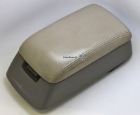 Raised Lid Leather Center Console Top Compartment 80 Series