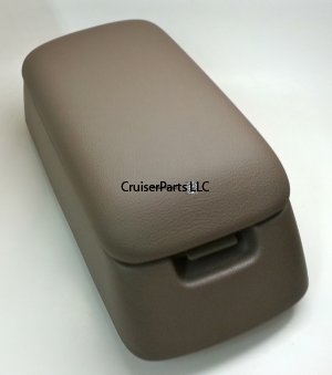 Raised Center Console Lid for 1991-1997 Brown