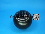 5 Speed Shifter Knob Black Vintage Type H55F Round Knob