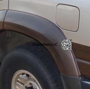 Rear Quarter Panel Flare 1990-1992 80 series