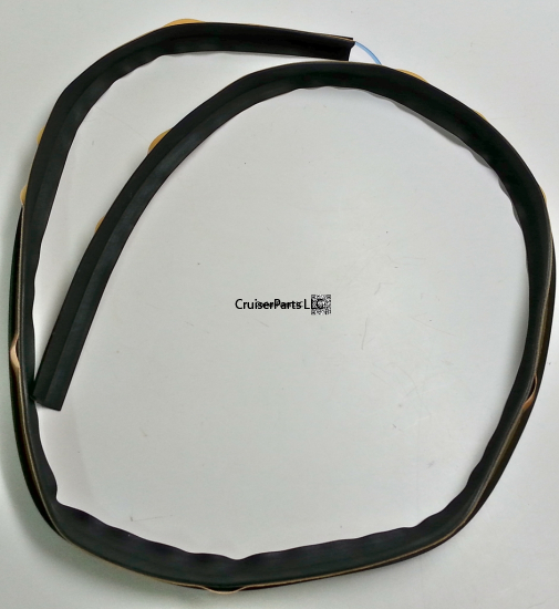Rear Door Fender Flare Seal Black 1991-1997