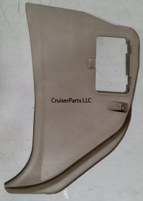 Tan LH Cowl Side Trim for 85-09 70 Series