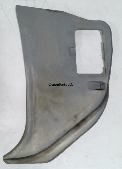 Left Cowl Side Trim for 70 Series Gray
