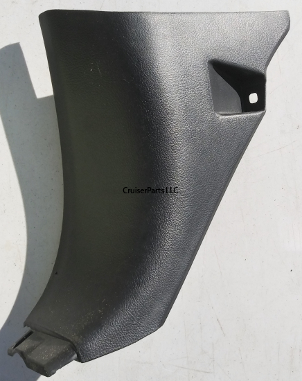 Left Side Cowl Trim Board for 15-21 Toyota Hilux, Black