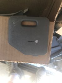 Left Side Fuse Box Trim for 79 Series Cruisers Gray