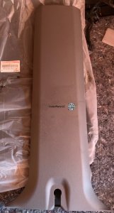 B Pillar Lower Garnish Panel Gray 75 76 77 78 79 series