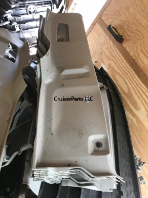 Left Corner Pillar Garnish 79 Series Land Cruiser