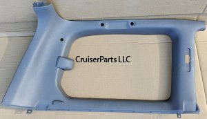 Upper Right Cargo Interior Panel for 98-02 100 Series Gray