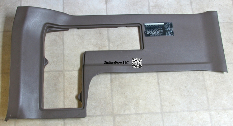 Rear Left Cargo Area Trim Panel 90-97 80 Series