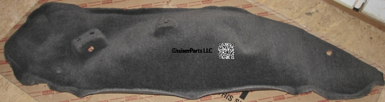 Grey Rear Inside Wheel Well Carpet Left 1991-1997