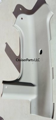 Upper Left C Pillar Garnish for 12-Current DCB 79 Series, Gray