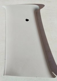 Upper Left C Pillar Garnish for 07-Current DCB 76 Series, Gray