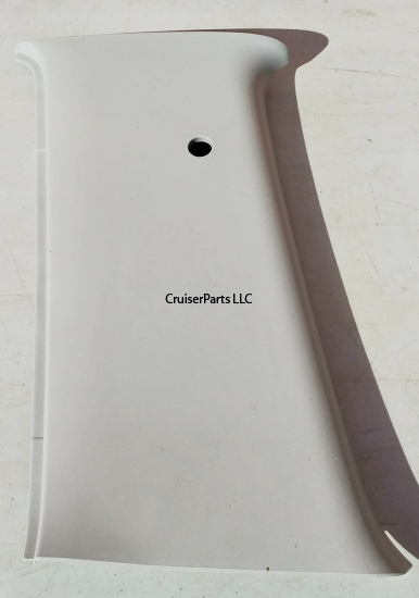 Upper Left C Pillar Garnish for 07-Current DCB 76 Series, Gray