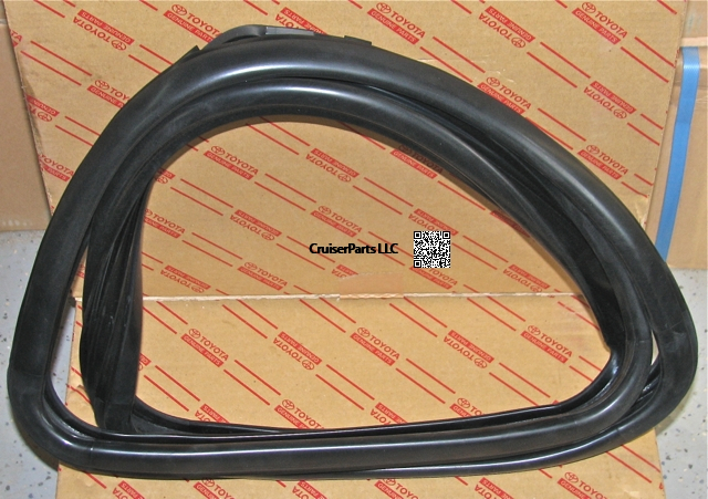 Rear Cargo Slide Window Rubber LH 80-Series And LX450