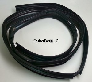 Cargo Window Run Channel Left 80 Series And LX450