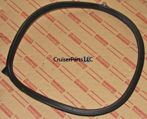 Rear Side Hardtop Vent Window Weather Stripping Rubber 8/76-84