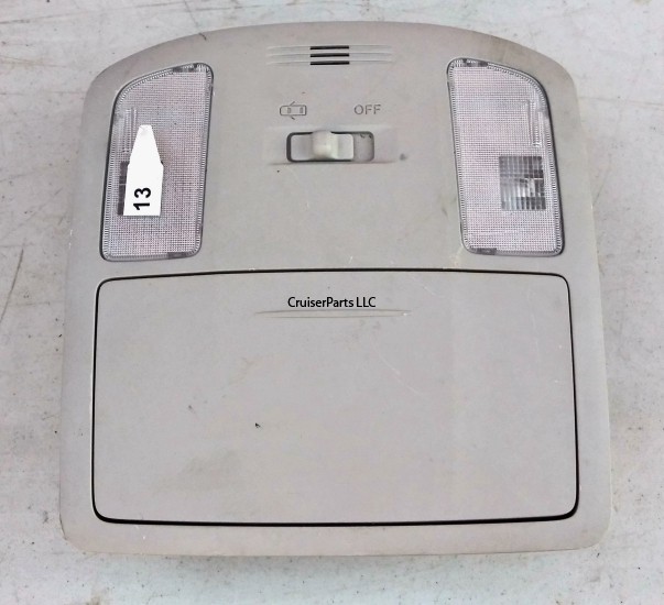 Rear Roof Console Panel for 08-10 200 Series, Tan