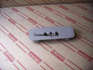 Roof Console Homelink Cover. 98-02 LX470, Beige.