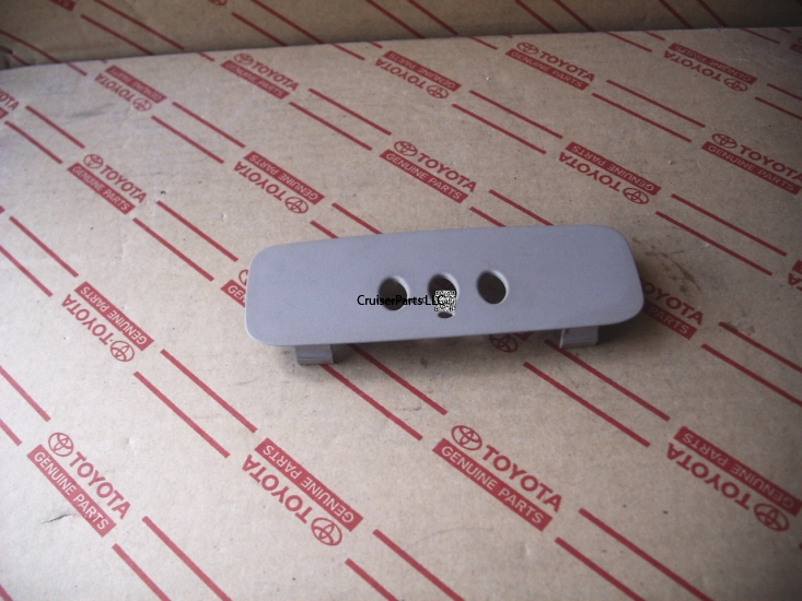 Roof Console Homelink Cover. 98-02 LX470, Beige.