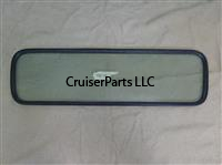 Rear Cab Back Window Glass One Piece w/Rubber 75 & 79 series