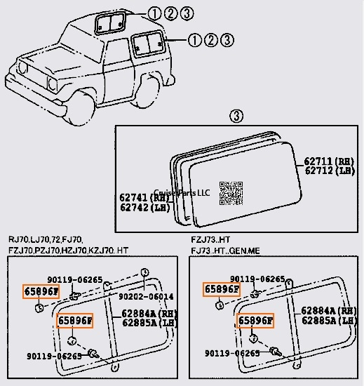 Modal Additional Images for Bolt Finish Cap for 70 series