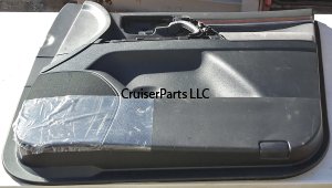 Right Front Door Panel - Black Trim - 08-10 200 Series