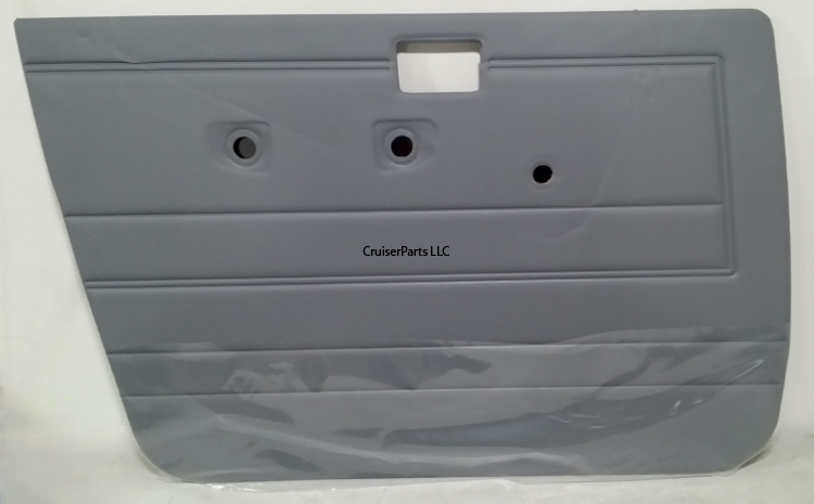 Front Left Door Panel for 1990-Current 70 Series Gray