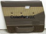 Front Left or Right Inner Door Panel Brown/Gray 81-90 60 Series