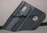 Rear Door Trim Panel Left Gray Leather 93-97