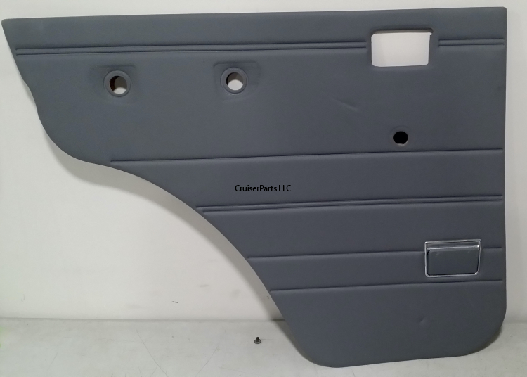 Rear Left Door Panel for 1990-Current 70 Series Gray