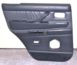 Left Rear Door Panel Gray Leather 1995-1997