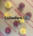 Pack of 25 Door Panel Clips 91-newer Type B Red Yellow