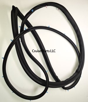 Front Passenger Door Weatherstrip for 93-97 80 Series and LX450