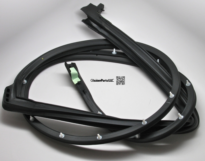 Right Rear Door Weatherstrip SWB, MWB, LWB swing out door