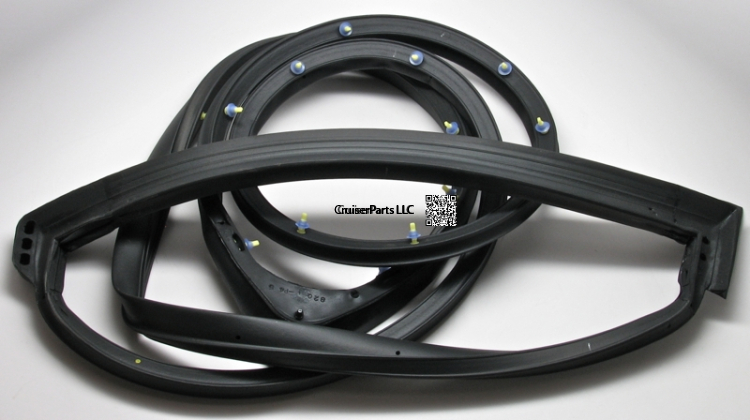 Modal Additional Images for Left Back Door Weatherstrip all 85-current Troopy LWB 77,78,79