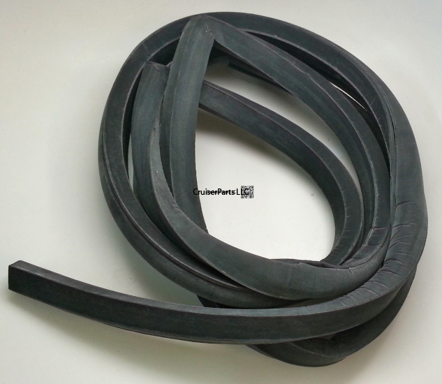 Front Left Door Weatherstrip for Early-1974 FJ40