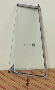 FJ40 Left Front Vent Window Glass & Surround 68-74