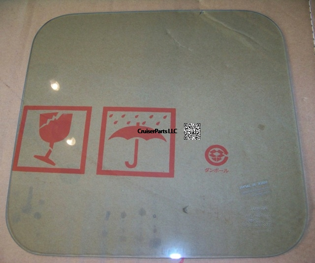 FJ40 Ambulance Door Window Glass