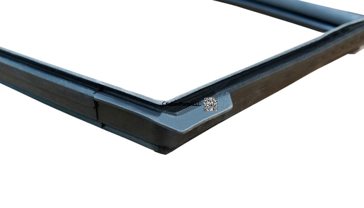 Rear Door Vent Glass Rubber Seal All 60 series Right