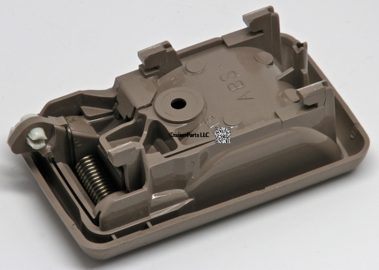 Modal Additional Images for Front Right Door Inner Handle 1985 + 70 Series Tan Brown