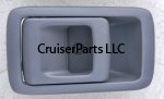 Front Left Door Inner Handle for 99-16 70 Series, Gray