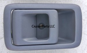 Front Left Door Inner Handle for 99-16 70 Series, Gray